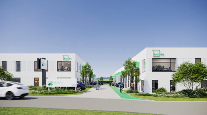 BVI.EU legt eerste steen van het Mecalys Green Business Park in Andenne